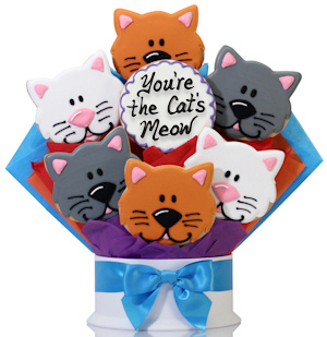 cats meow bouquet
