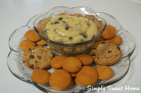 Cookie Dough Dip with Cookies