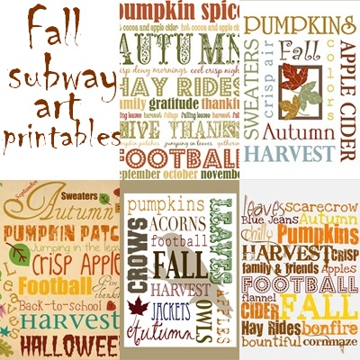 Fall Subway Art