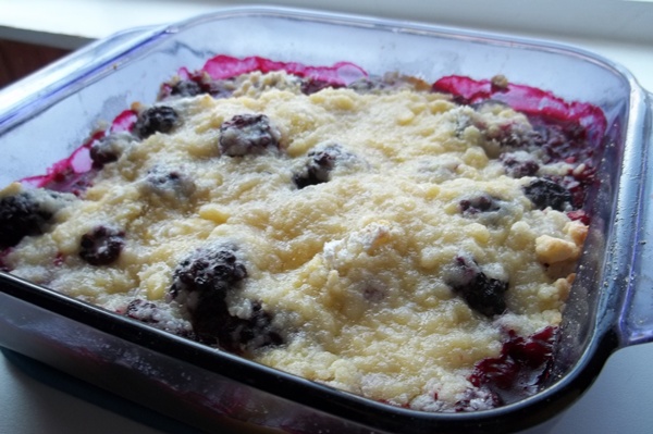 Easy Blackberry Cobber