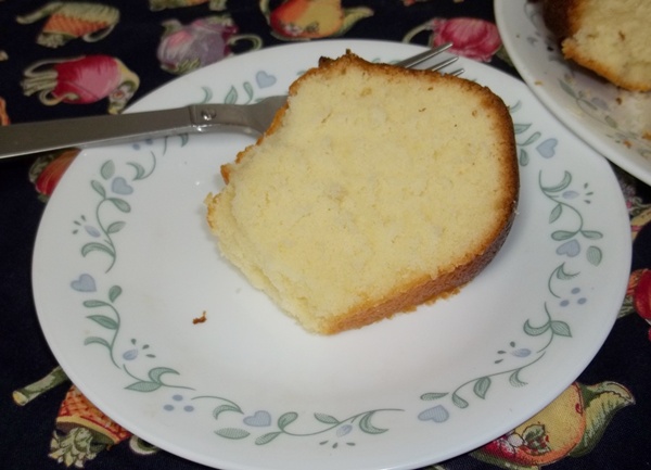 Pound Cake Slice