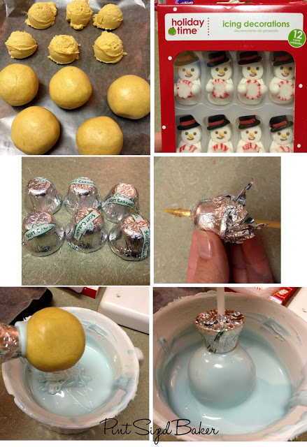 Making Snow Globe Cake Pops