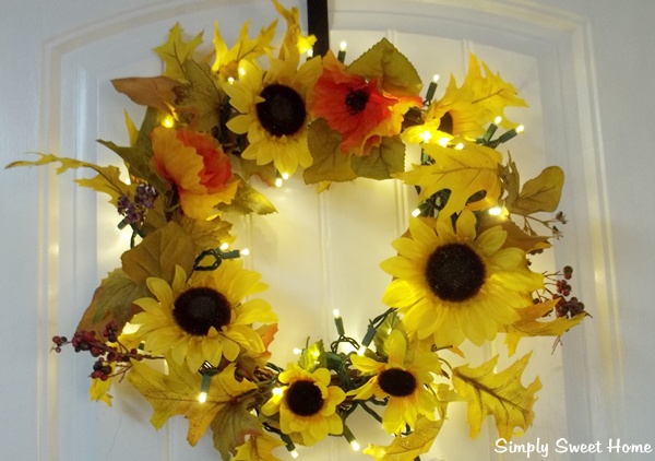 Sunflower Wreath sunflower wreath