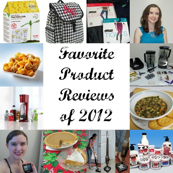 Favorite Product Reviews of 2012