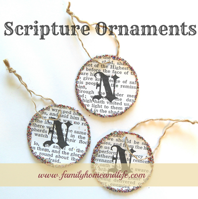 Scripture Ornaments