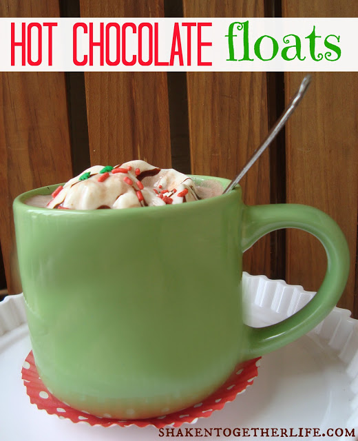 hot chocolate float