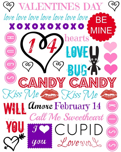 valentines day printables