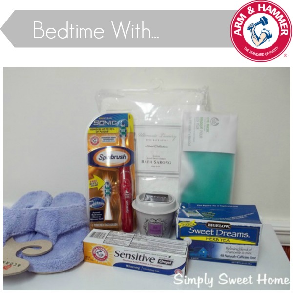 Bedtime with Arm and Hammer
