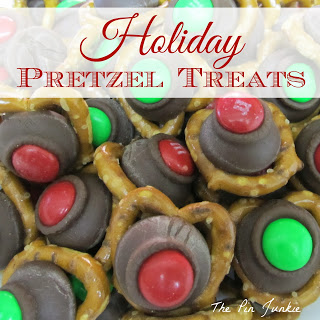 Holiday Pretzel Treats