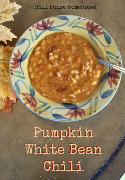 Pumpkin White Bean Chili