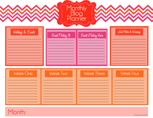Blog Planners