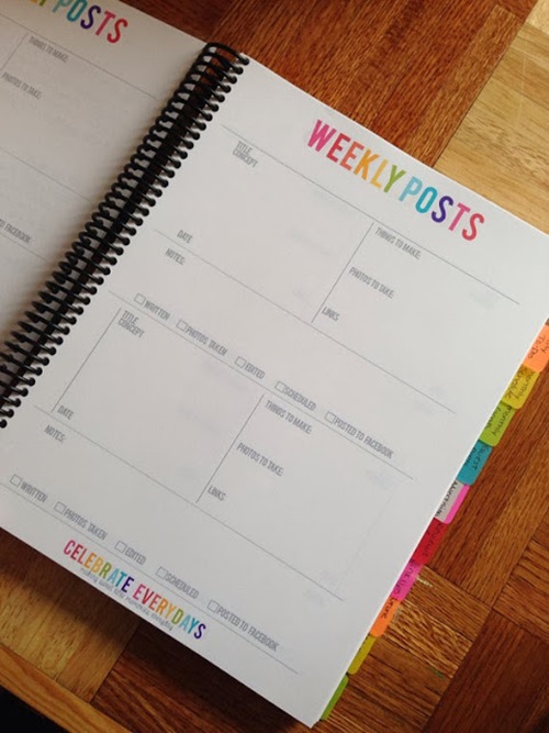 Blog Planners