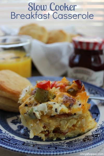 Slow Cooker Breakfast Casserole