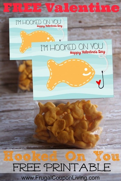 Gold Fish Valentines