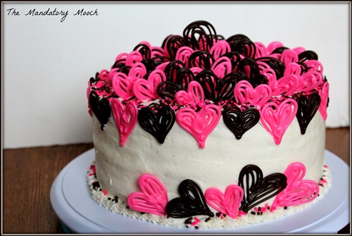 Hearts Cake