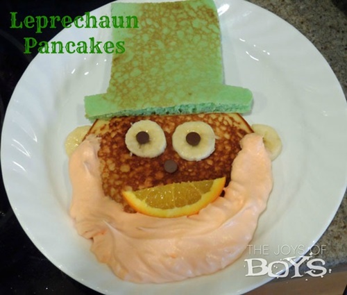 St. Patricks Day Pancake