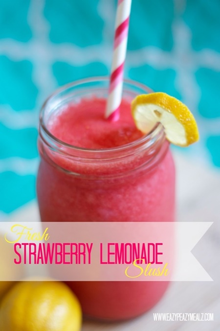 Strawberry Lemonade Slush