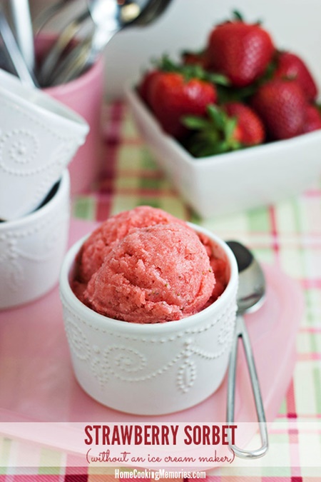 Strawberry Sorbet