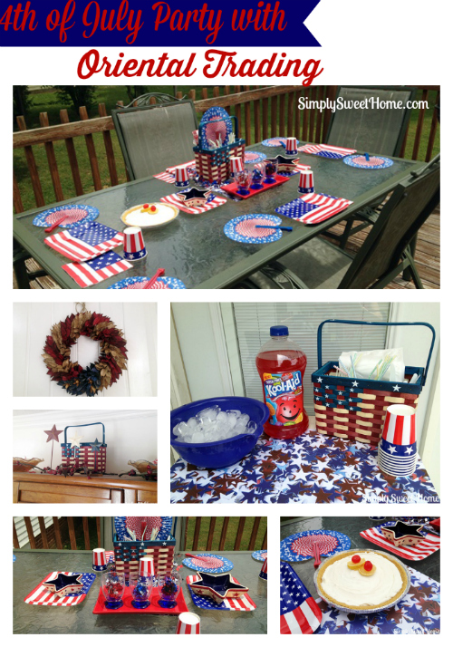 4th of July Party with Oriental Trading