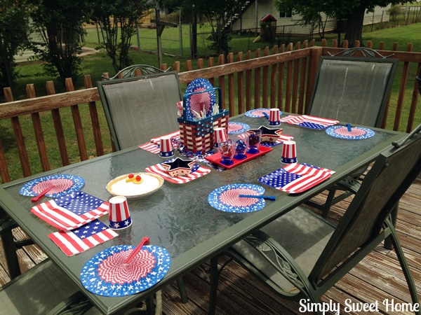 4th of July Table