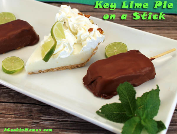 Key Lime Pie on a Stick 1