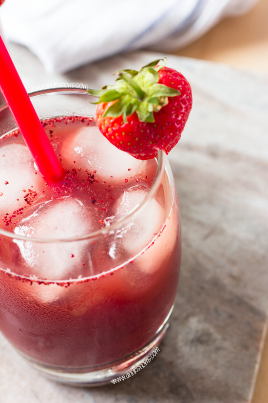 Strawberry and Blueberry Tea