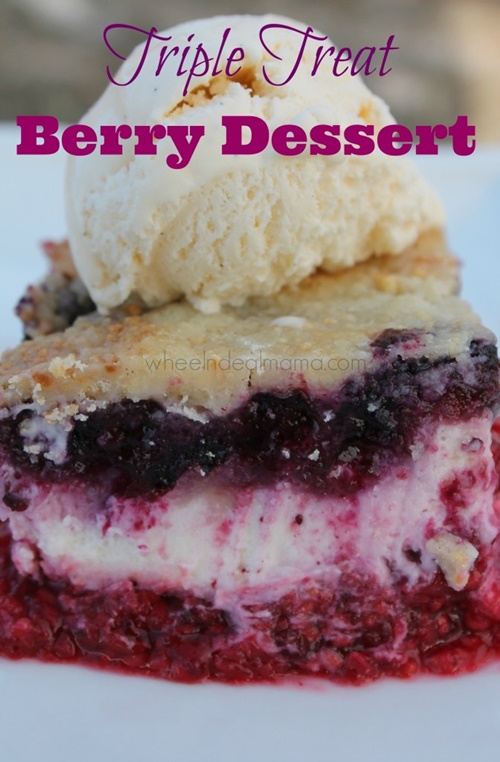 Triple Treat Berry Dessert