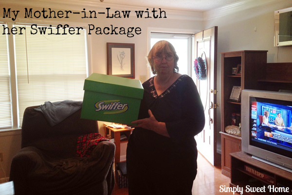 Mother in Law with Swiffer