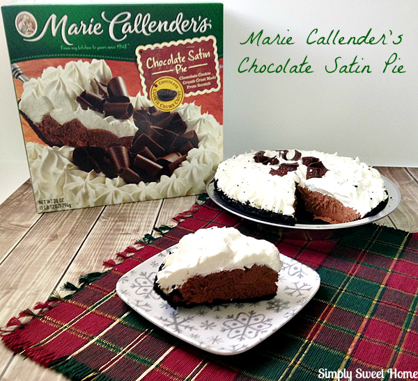 Chocolate Satin Pie