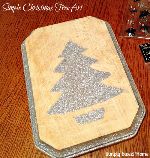 Simple Christmas Tree Art