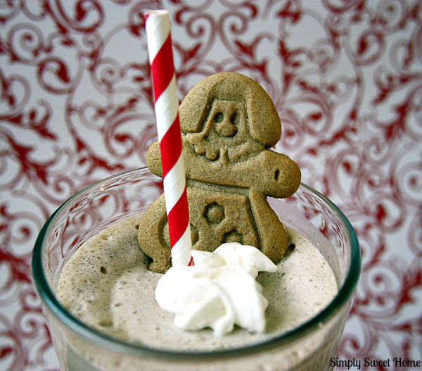 Gingerbread Cookie Milkshake