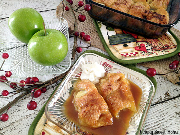 Caramel Apple Dumplins