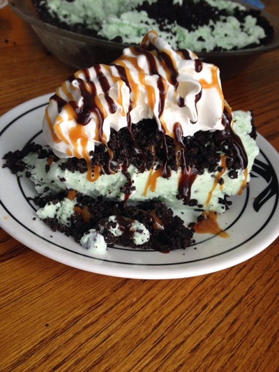 Homemade Asphalt Pie