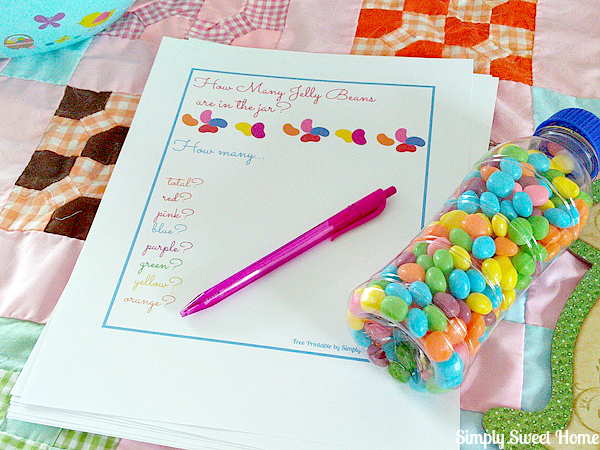 Jelly Bean Guessing Game