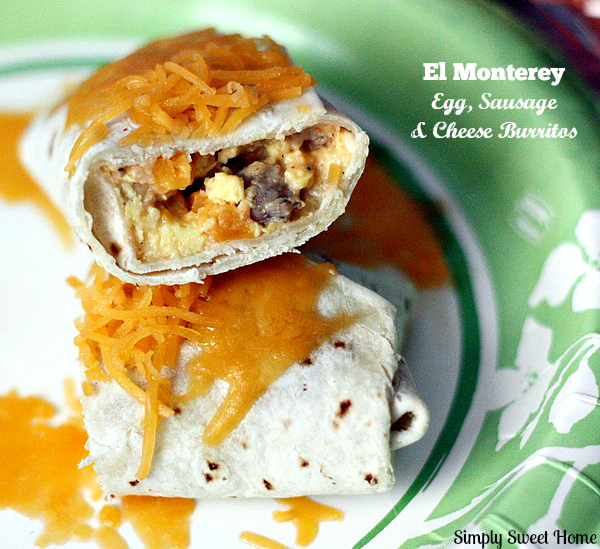 Sausage Egg and Cheese Burrito
