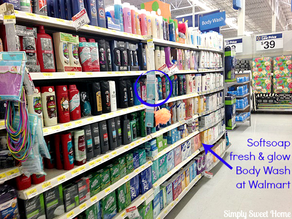 Softsoap Body Wash at Walmart