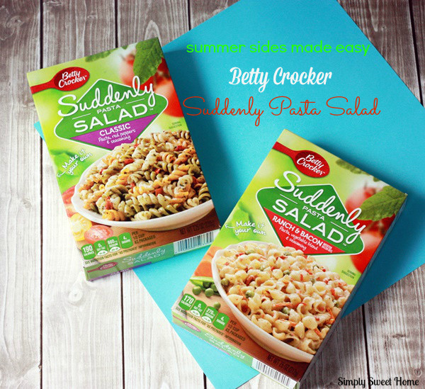 Betty Crocker Suddenly Pasta Salad