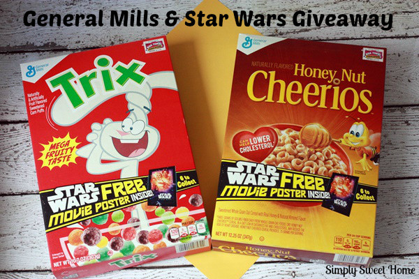 General Mills and Star Wars Giveaway