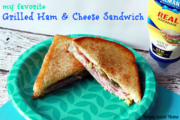 Grilled Ham and Cheese Sandwich