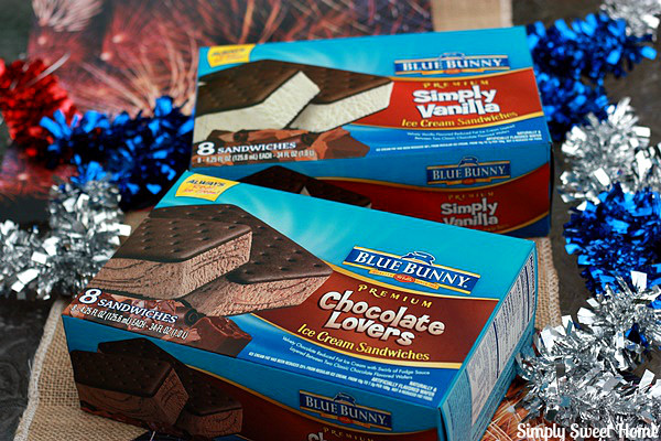 Blue Bunny Ice Cream Sandwiches