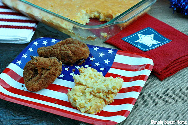 Chicken and Corn Plate