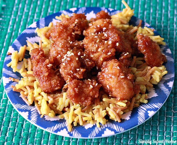 Chinese Style Honey Garlic Chicken