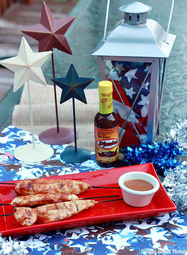 Grilled Barbecue Chipotle chicken