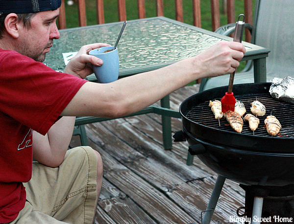 Grilling Chicken
