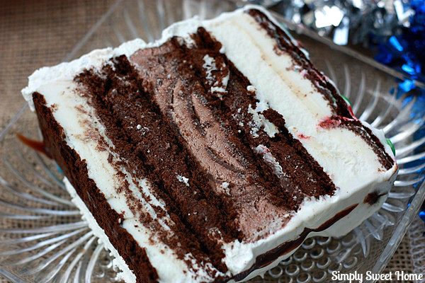Ice Cream Cake Slice