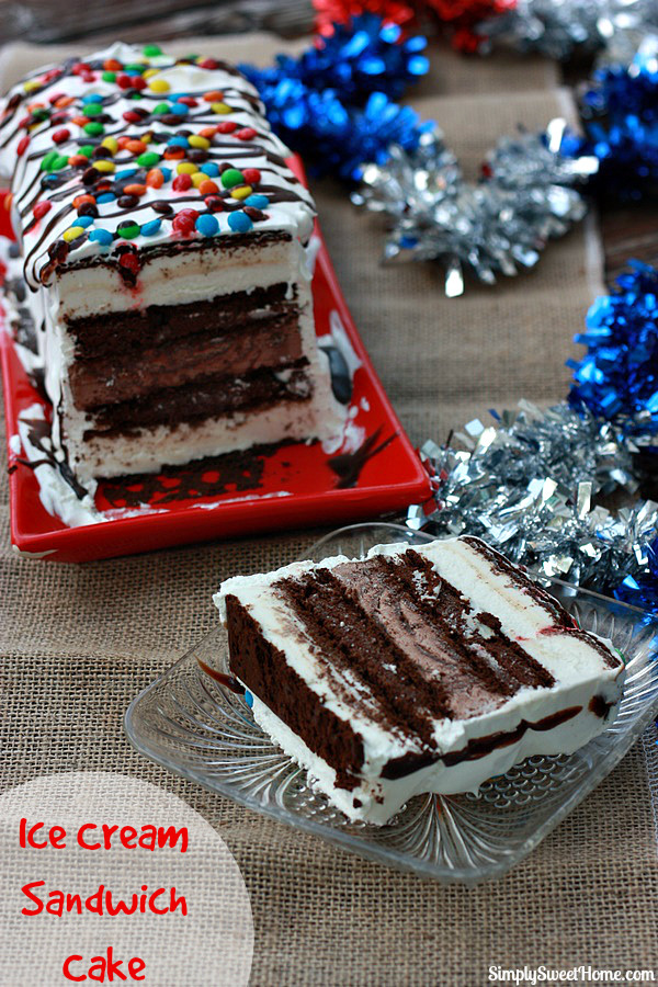 Ice Cream Sandwich Cake Hero