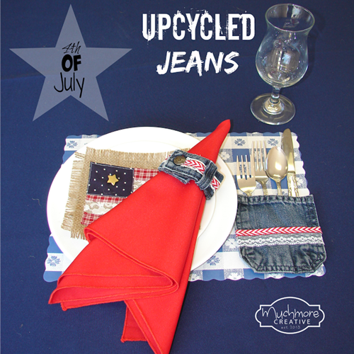Patriotic Upcycle Jeans