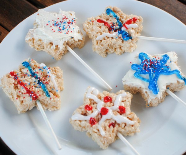 4th of July Krispy Treats