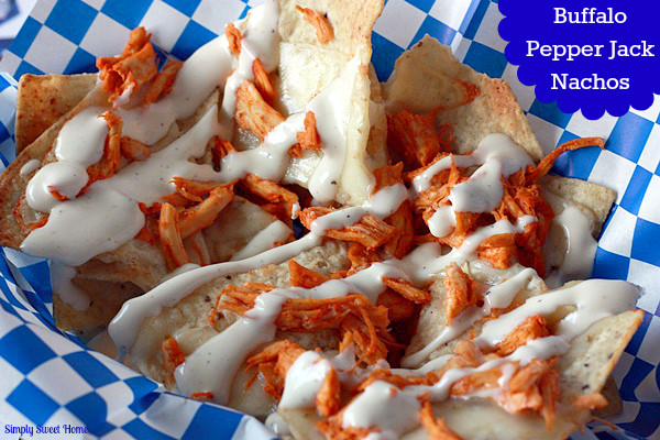 Buffalo Pepper Jack Nachos