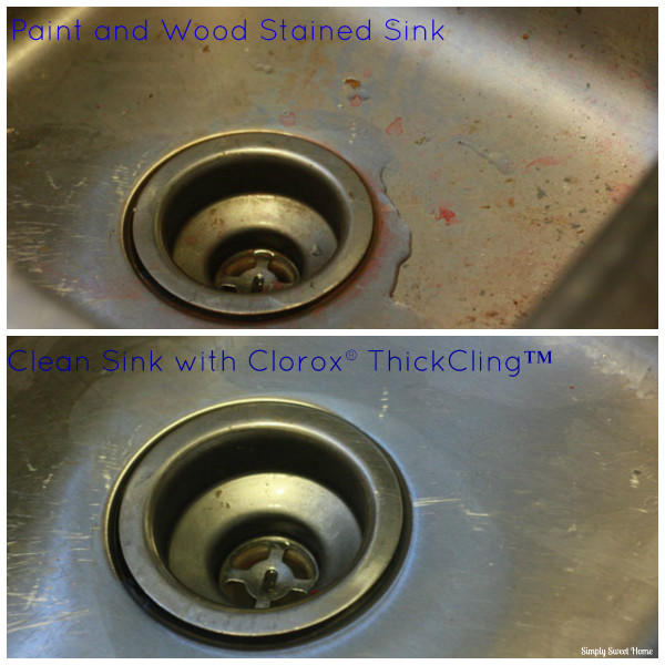 Kitchen Sink Before and After
